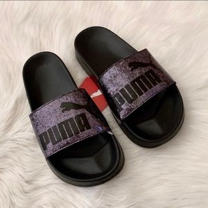 PUMA Leadcat Glitz slides